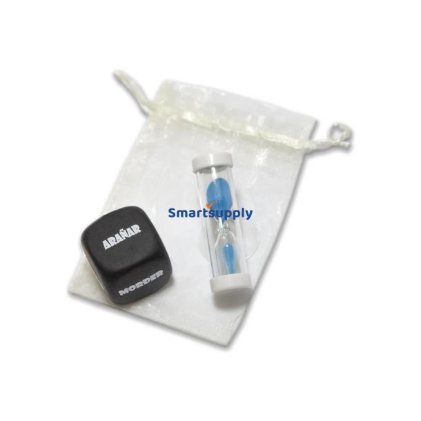 Set action die and hourglass