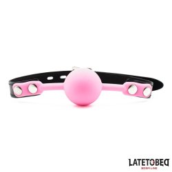 Silicone Ball Gag  Pink