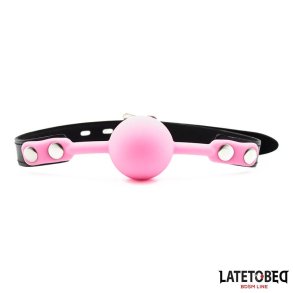 Silicone Ball Gag  Pink