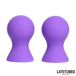 Silicone Nipple Suckers Purple