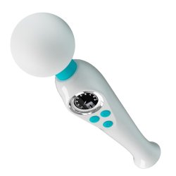 Skyler Massager Wand with Digital Screen White