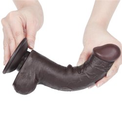 Sliding Skin Dual Layer Dildo 8
