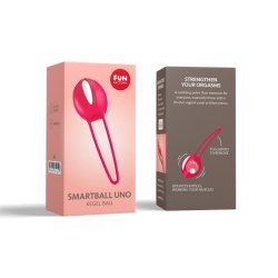 Smartball uno Kegel Ball White/India Red