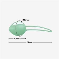 Smartball uno Kegel Ball White/Pistachio