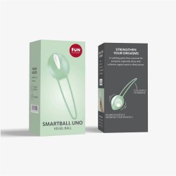 Smartball uno Kegel Ball White/Pistachio