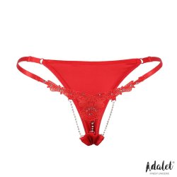 Sophie Lace Thong with Breads - S/M