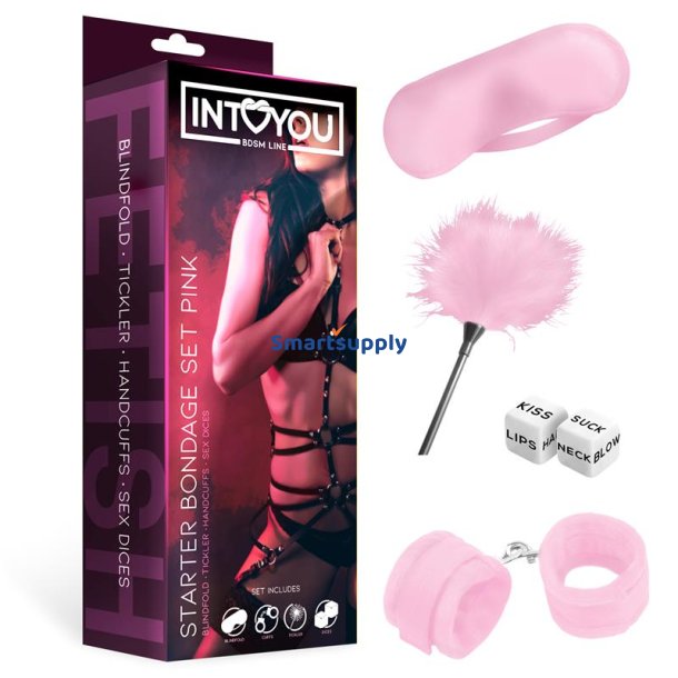 Starters Bondage Set 4 Pieces Pink
