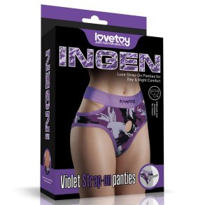 Strap-on Panties Violet - XL-XXL
