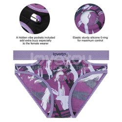 Strap-on Panties Violet - XL-XXL