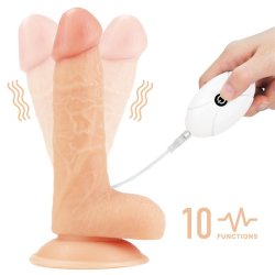Strap-on with Vibrating Dildo and Remote Control 7.0