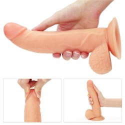 Strap-on with Vibrating Dildo and Remote Control 8.5