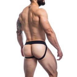 Stripe-Pink Jockstrap Pink and Black - S
