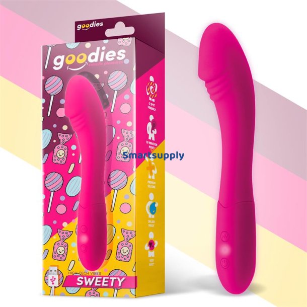 Sweety G-Spot Vibe USB Silicone Fuchsia