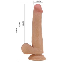 Tallen Dildo with Sliding Skin Retractil 22 cm