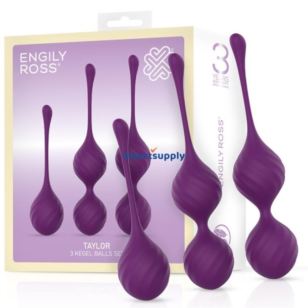 Taylor 2.0 Kegel Balls Silicone Purple
