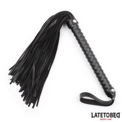 Textured Handle Flogger Black 48.5cm