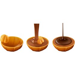 Toffifee Hasseln�d i Karamel med Nougat og Chokolade 125g
