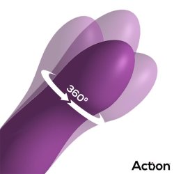 Toka Vibe with Swinging 360 and Stimulating Licking Tongue
