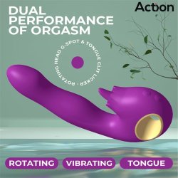 Toka Vibe with Swinging 360 and Stimulating Licking Tongue