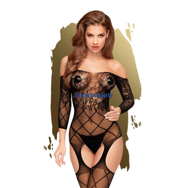 Top-Notch Bodystocking Black - S-L