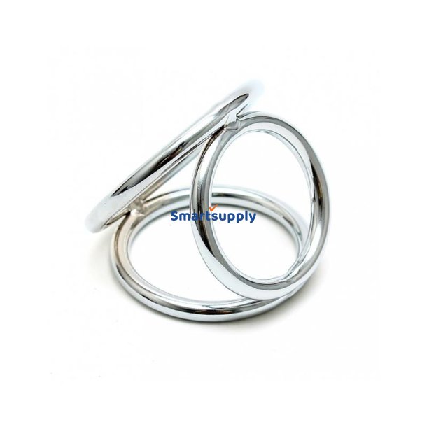 Triangle Cock and Ball Rings