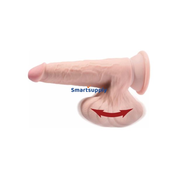 Triple Density Dildo Swinging Balls 8