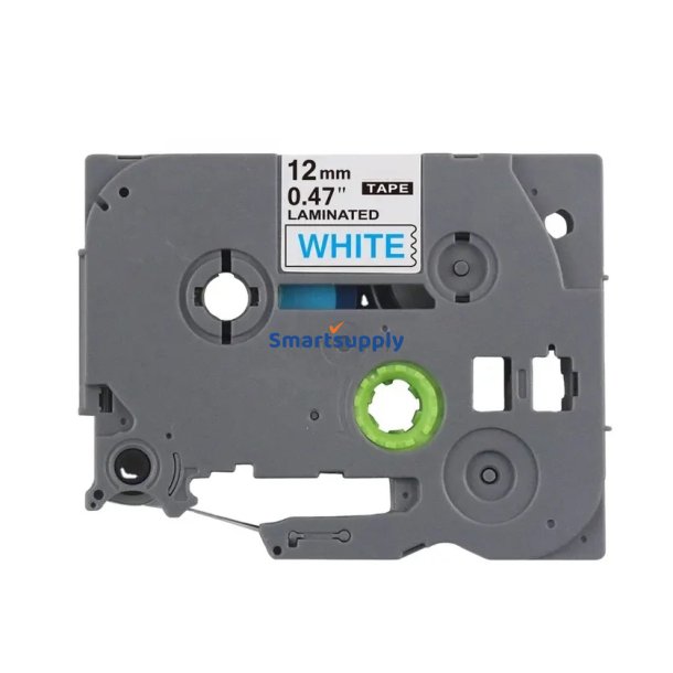 Brother TZe-233 bl tekst p hvid tape 12mm x 8m kompatibel