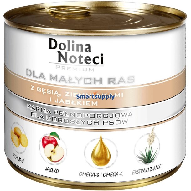 Dolina Noteci Premium Med Gs, Kartofler Og ble Sm Racer - Vdfoder Til Hunde - 185 G