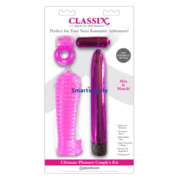 Ultimate Pleasure Couples Kit Pink