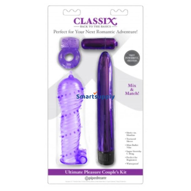 Ultimate Pleasure Couples Kit Purple