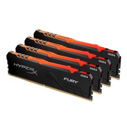 Kingston Fury Hx426c16fb3ak4/32 Ram 32Gb 4 X 8Gb Ddr4 2666 Mhz