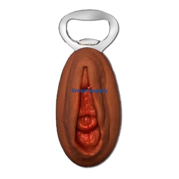Vagina-shaped bottle opener Brown