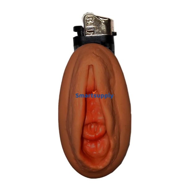 Vagina Shaped Lighter Brown