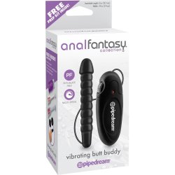 Vibrating Anal Stimulator Butt Buddy Black