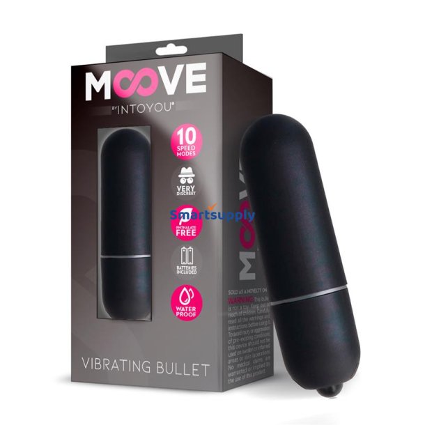 Vibrating Bullet 10 Speeds Black