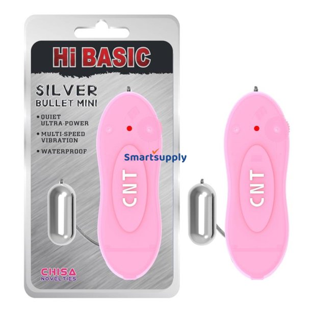 Vibrating Bullet 4.1 x 1 cm Pink