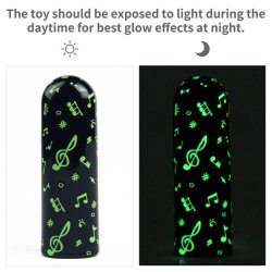 Vibrating Bullet Glow-in-the-dark