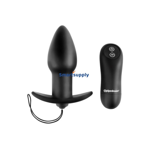 Vibrating Butt Plug Black