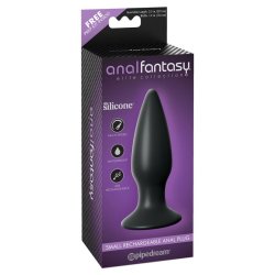 Vibrating Butt Plug Black