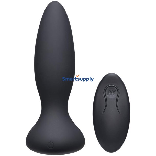 Vibrating Butt Plug Vibe Adventurous Black