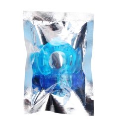 Vibrating Cock Ring 1.8 cm Blue