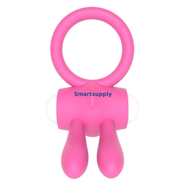 Vibrating Cockring Power Clit Pink