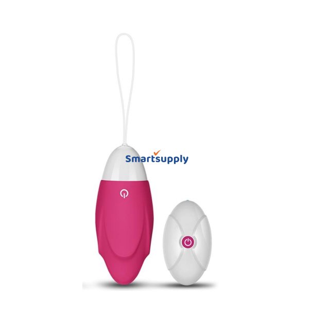 Vibrating Egg IJoy Remote Control USB Pink