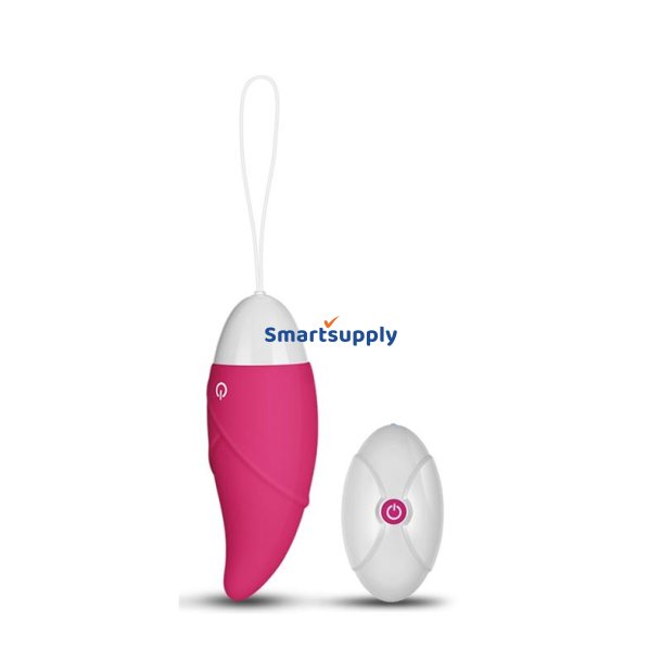 Vibrating Egg iJoy Remote Control USB Pink