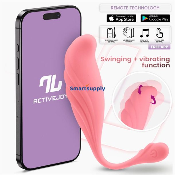 Vibrating Egg with Waving and APP USB