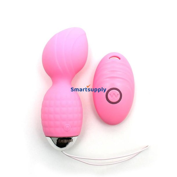 Vibrating Kegel Balls with Remote Control Athens Pink