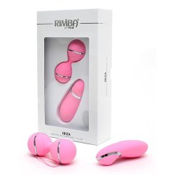 Vibrating Lay-on Kegelball set Ibiza Pink