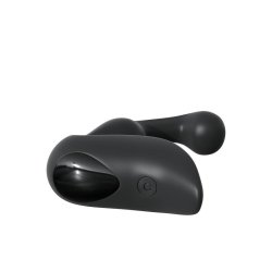 Vibrating P-Spot Massager Black