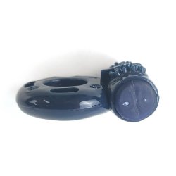 Vibrating Penis Ring Blue