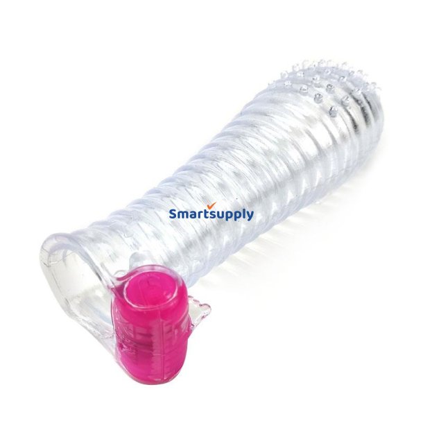 Vibrating Penis Sleeve Clear